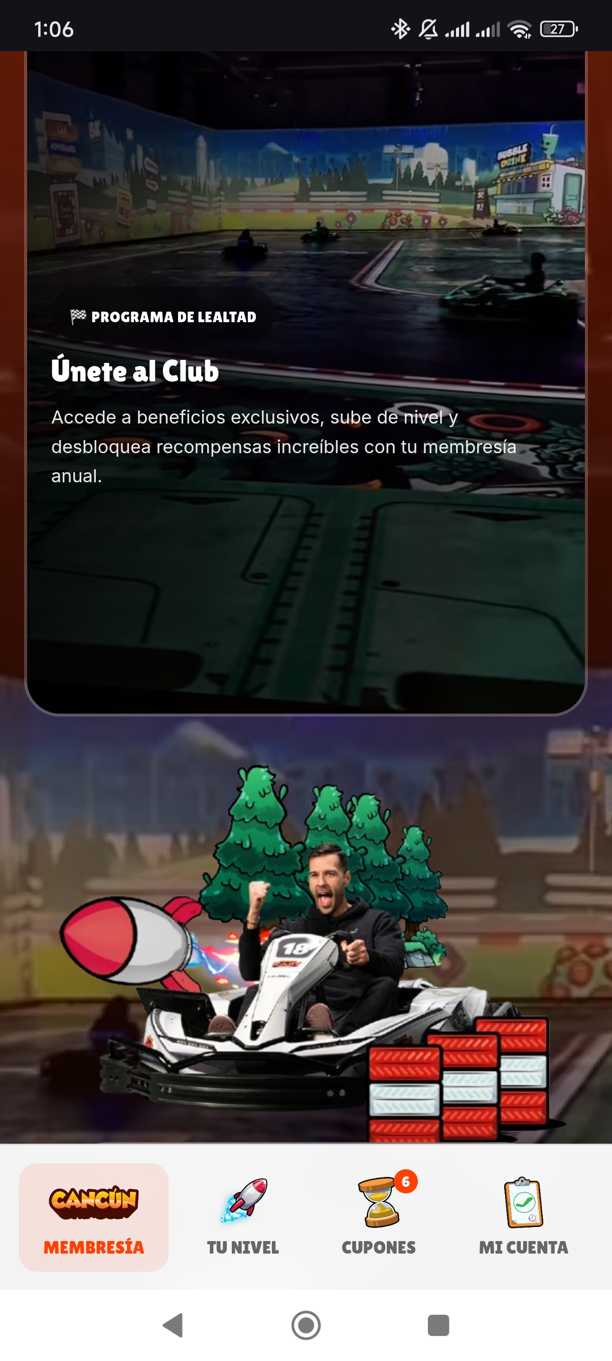 Screenshot 1 of Go-Kart Zen Loyalty System