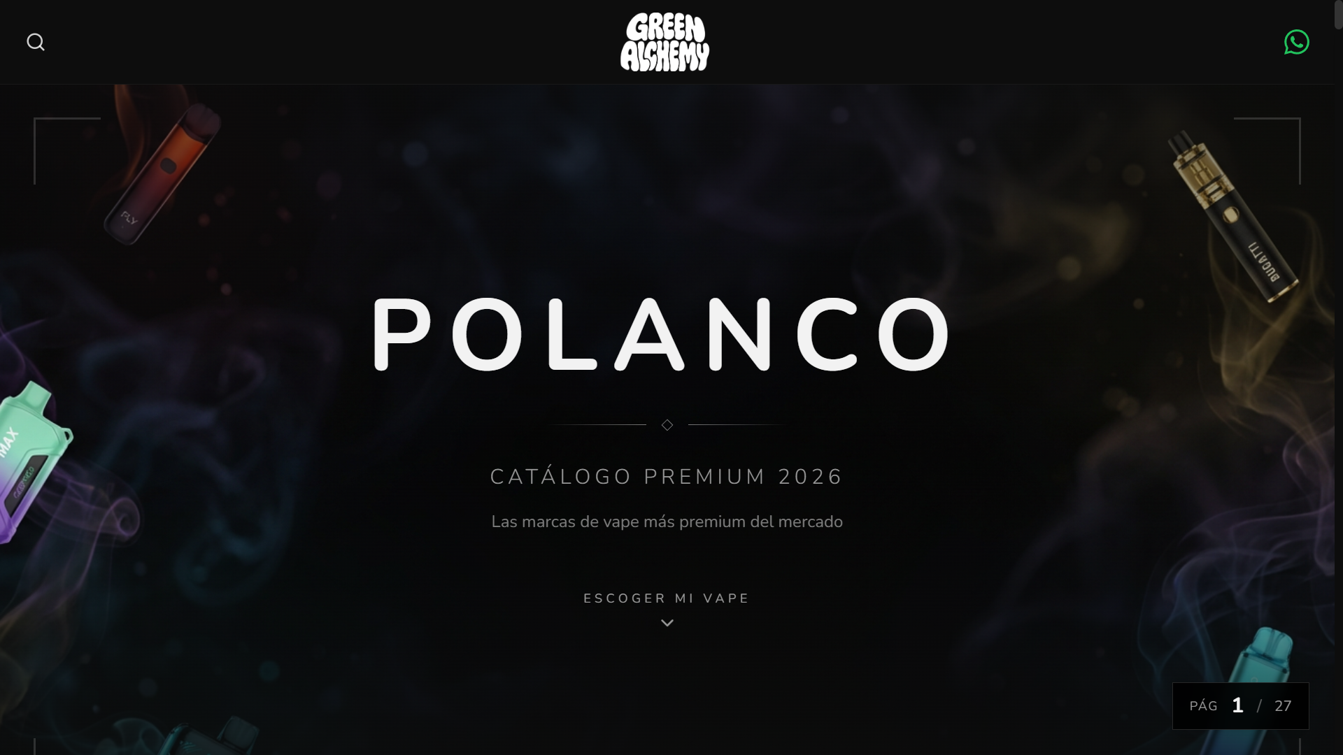 Green Alchemy — Catálogo Digital