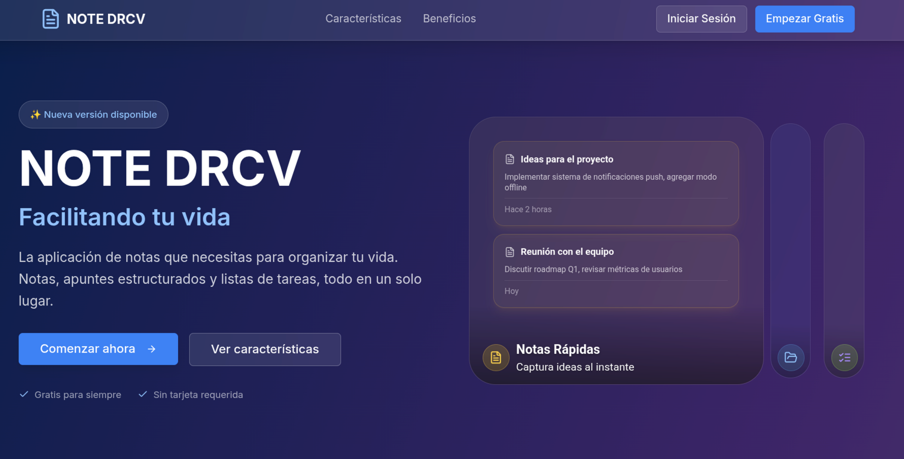 DRCV Note Backend