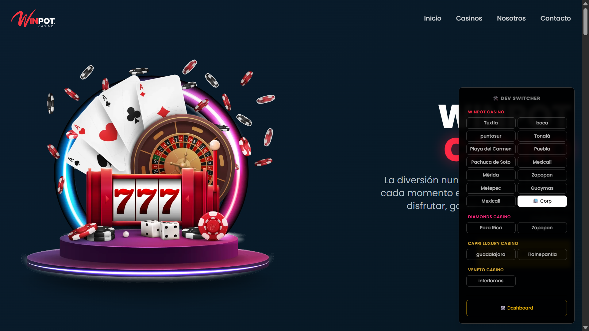 Winpot CMS & Multi-Tenant miniatura 2