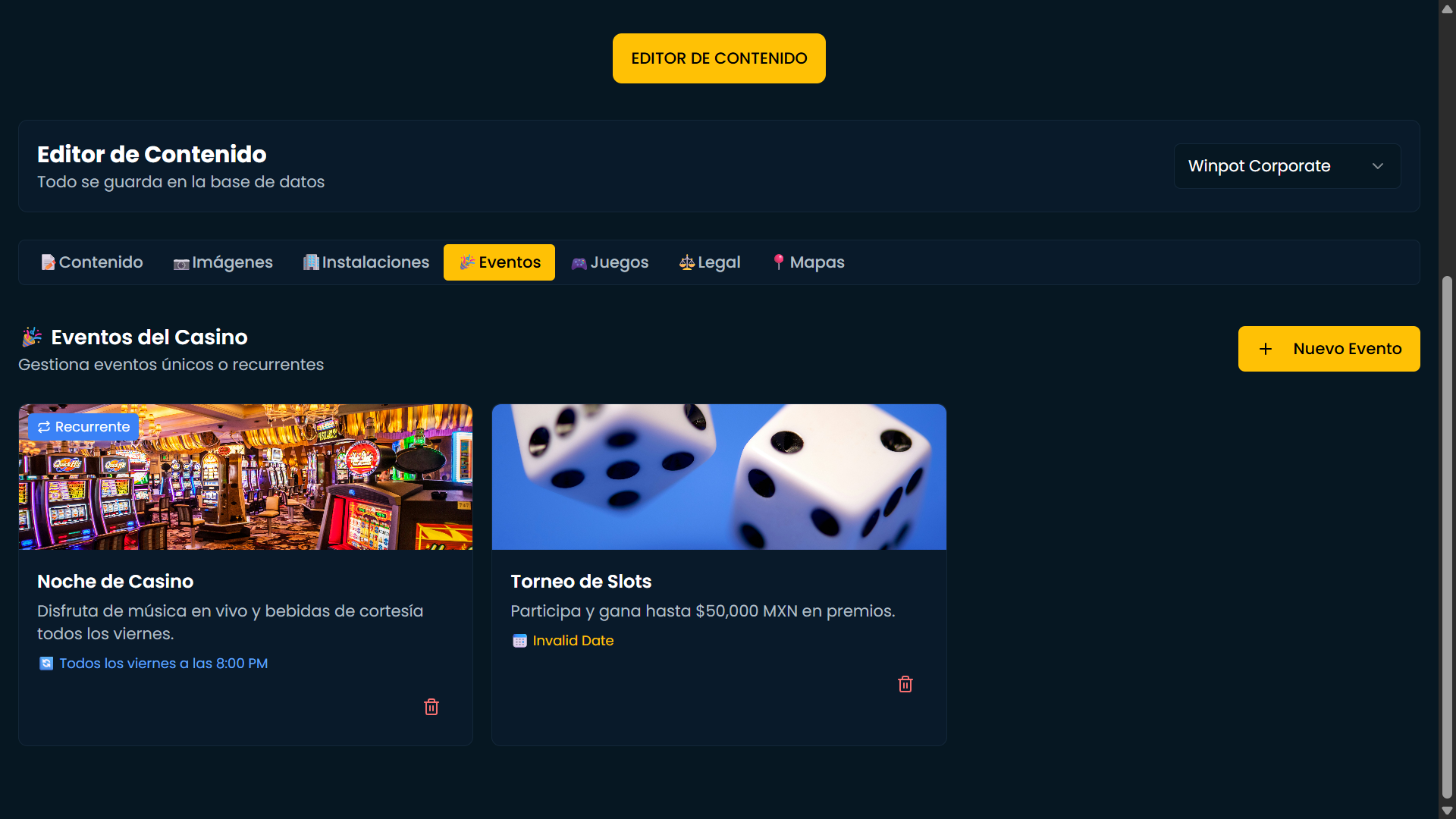 Winpot CMS & Multi-Tenant miniatura 4